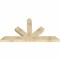Ekena Millwork Saratoga Rough Sawn Timber Gable Bracket, Douglas Fir, 72"W x 39"H x 4"D x 6"F, 13/12 Pitch GBW072X39X0406SAR00RDF - alternate 5